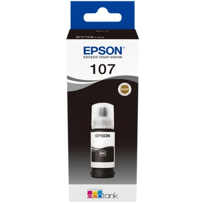 Tusz Oryginalny Epson 107 (C13T09B140) (Czarny)