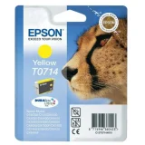 Tusz Oryginalny Epson T0714 (C13T07144010) (Żółty) do Epson Stylus DX7450