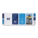 Tusz Oryginalny HP 81 (C4931A) (Błękitny) do HP DesignJet 5000 UV - C6090V