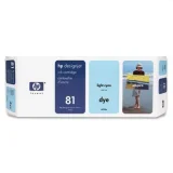 Tusz Oryginalny HP 81 (C4934A) (Jasny błękitny) do HP DesignJet 5000 UV - C6090V