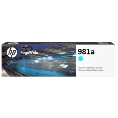 Tusz Oryginalny HP 981A (J3M68A) (Błękitny)