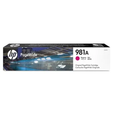 Tusz Oryginalny HP 981A (J3M69A) (Purpurowy)
