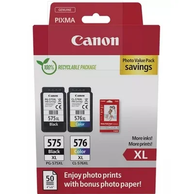 Tusze Oryginalne Canon PG-575 XL + CL-576 XL (5437C006) (komplet)