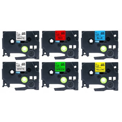 Wkłady Brother TZe-FX - zamienniki i oryginalne