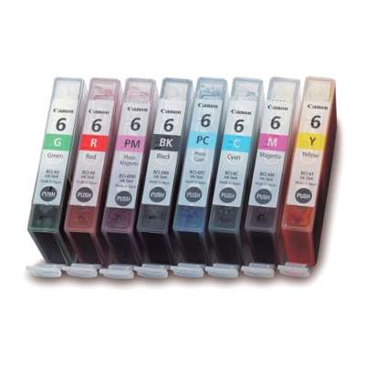 Tusze Canon BCI-6 CMYK - zamienniki i oryginalne