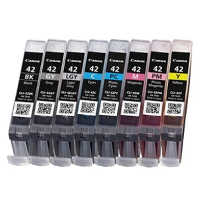 Tusze Canon CLI-42 CMYK - zamienniki i oryginalne