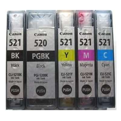 Wkłady Canon CLI-521 CMYK