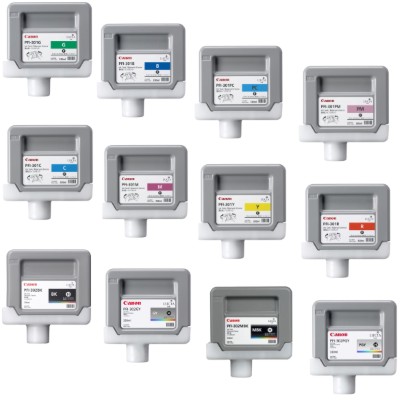 Tusze Canon PFI-301 - zamienniki i oryginalne