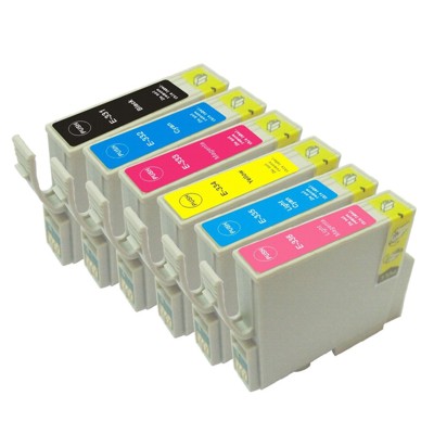 Tusze Epson T0331-T0336 - zamienniki i oryginalne