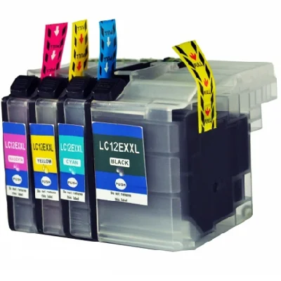 Tusze Brother LC-12E CMYK - zamienniki i oryginalne