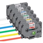 Wkłady Brother TZe-M - zamienniki i oryginalne