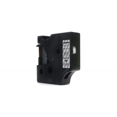 Taśma Zamiennik D1-40910 do DYMO (D1-40910) (Przezroczysty) (9 mm, 7 m, Przezroczysta)