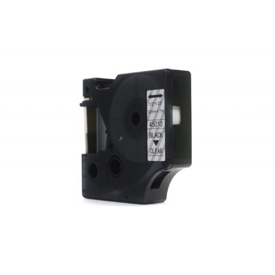 Taśma Zamiennik D1-45010 do DYMO (D1-45010) (Przezroczysty) (12 mm, 7 m, Przezroczysta)