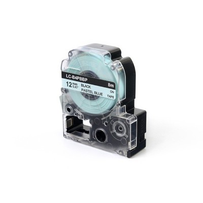 Taśma Zamiennik LC-B4PBBP do Epson (LC-B4PBBP) (Niebieski) (12 mm, 8 m)