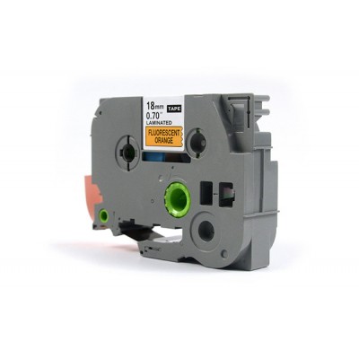 Taśma Zamiennik TZe-B41 do Brother (TZe-B41) (Pomarańczowy) (18 mm, 8 m, Pomarańczowa)