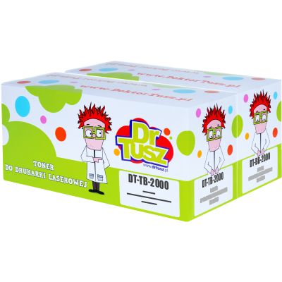 Toner + Bęben Zamiennik TN-2000 + DR-2000 do Brother (TN2000,DR2000) (Czarny) (zestaw)