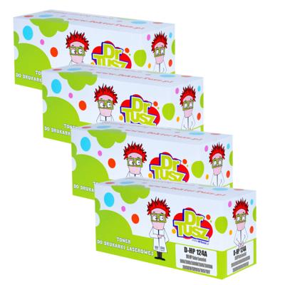 Tonery Zamienniki 124A CMYK do HP (DT-TH-124A/K) (komplet)