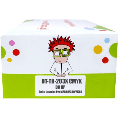Tonery Zamienniki 203X CMYK do HP (DT-TH-203X/K) (komplet)