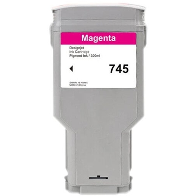 Tusz Zamiennik 745 300ml do HP (F9K01A) (Purpurowy)