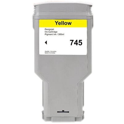 Tusz Zamiennik 745 300ml do HP (F9K02A) (Żółty)