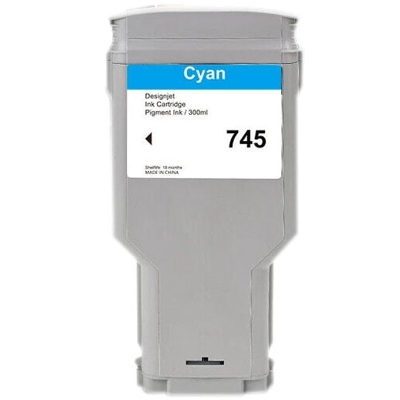 Tusz Zamiennik 745 300ml do HP (F9K03A) (Błękitny)
