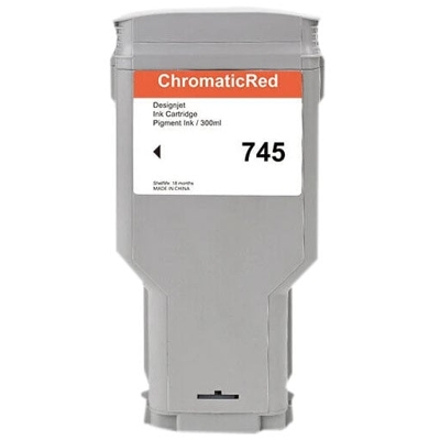 Tusz Zamiennik 745 300ml do HP (F9K06A) (Czerwony)