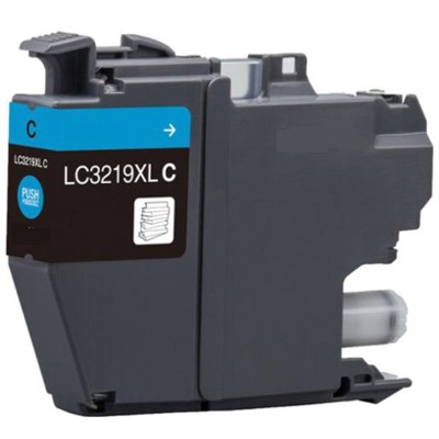 Tusz Zamiennik LC-3219 XL C do Brother (LC3219XLC) (Błękitny)