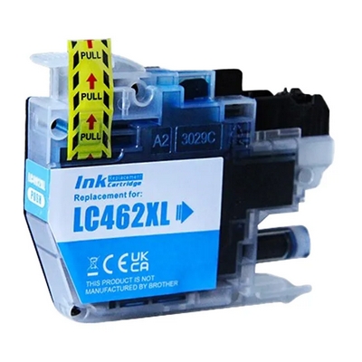 Tusz Zamiennik LC-462 XL C do Brother (LC462XLC) (Błękitny)