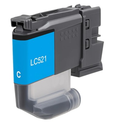 Tusz Zamiennik LC-521 C do Brother (LC521C) (Błękitny)