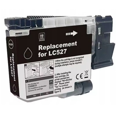 Tusz Zamiennik LC-527 BK do Brother (LC527BK) (Czarny)