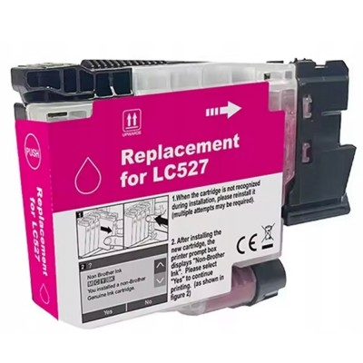 Tusz Zamiennik LC-527 M do Brother (LC527M) (Purpurowy)