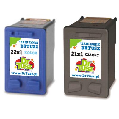 Tusze Zamienniki 21 XL + 22 XL do HP (SD367AE) (komplet)