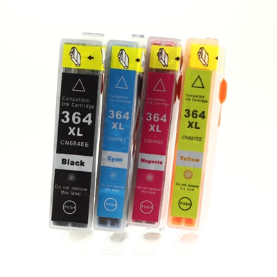 Tusze Zamienniki 364 XL CMYK do HP (N9J74AE) (komplet)