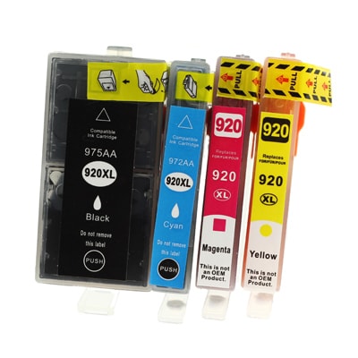 Tusze Zamienniki 920 XL CMYK do HP (C2N92AE) (komplet)