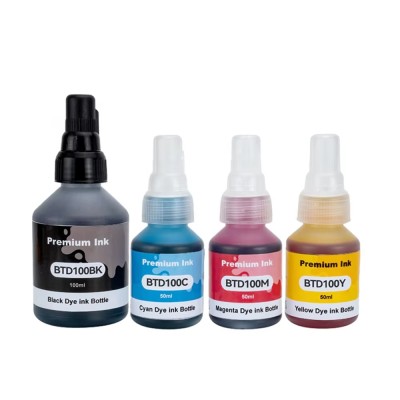 Tusze Zamienniki BT-D100 CMYK do Brother (BTD100VALBP) (komplet)