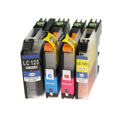 Tusze Zamienniki LC-121 CMYK do Brother (LC121VALBP) (komplet)