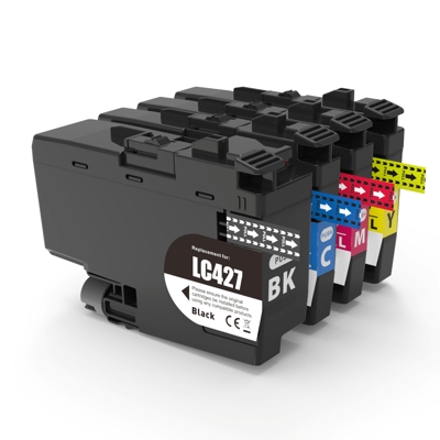 Tusze Zamienniki LC-427 CMYK do Brother (LC427VAL) (komplet)