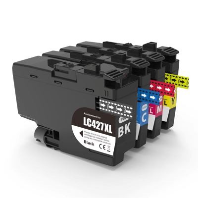 Tusze Zamienniki LC-427 XL CMYK do Brother (LC427XLVAL) (komplet)