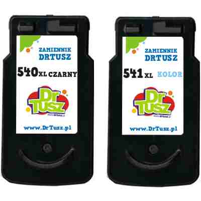 Tusze Zamienniki PG-540 XL + CL-541 XL do Canon (5222B013) (komplet)