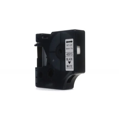 Taśma Zamiennik D1-40913 do DYMO (D1-40913) (Biały) (9 mm, 7 m, Biała)
