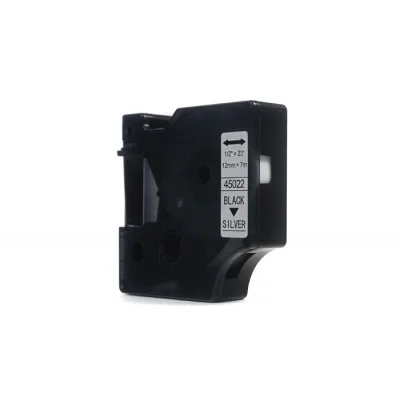 Taśma Zamiennik D1-45022 do DYMO (D1-45022) (Srebrny) (12 mm, 7 m, Srebrna)