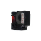 Taśma Zamiennik D1-53712 do DYMO (D1-53712) (Przezroczysty) (24 mm, 7 m, Przezroczysta, Czerwony)