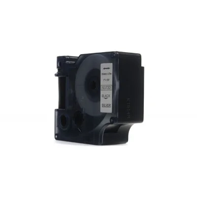Taśma Zamiennik D1-53722 do DYMO (D1-53722) (Srebrny) (24 mm, 7 m, Srebrna)