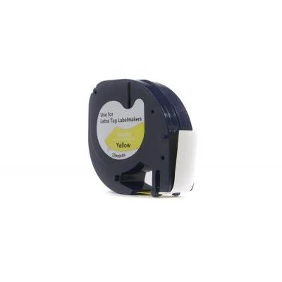 Taśma Zamiennik LT-59423 do DYMO (LT-59423) (Żółty) (12 mm, 4 m, Żółta)
