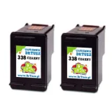 Tusze Zamienniki 338 (CB331H) (Czarne) (dwupak) do HP DeskJet 6520
