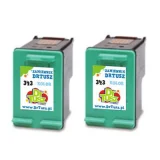 Tusze Zamienniki 343 (CB332EE) (Kolorowe) (dwupak) do HP DeskJet 6520