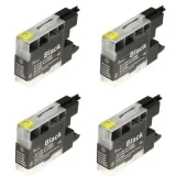 Tusze Zamienniki LC-1220 BK (LC1220BK) (Czarne) (czteropak) do Brother MFC-J825DW