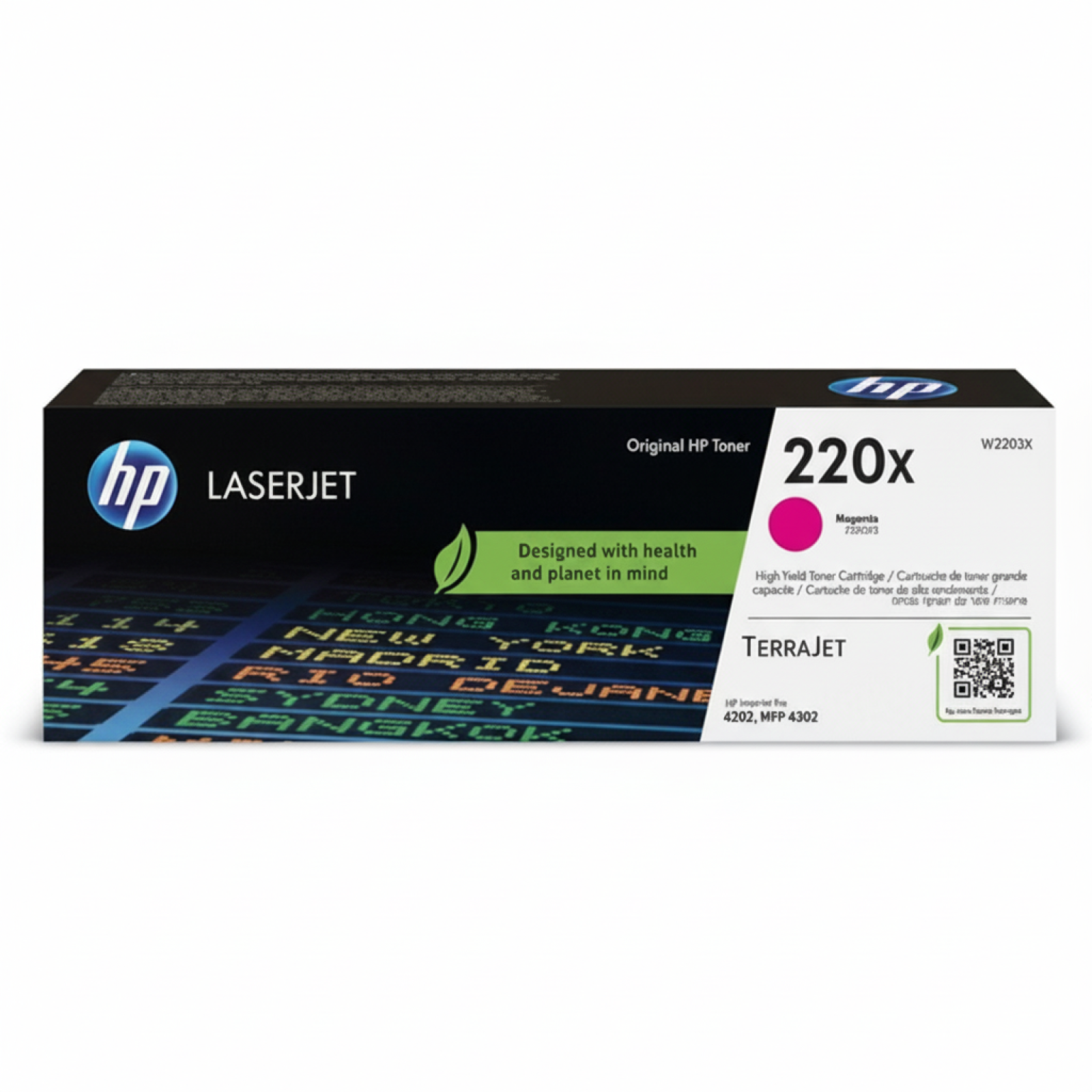 Toner Oryginalny HP 220X (W2203X) (Purpurowy)