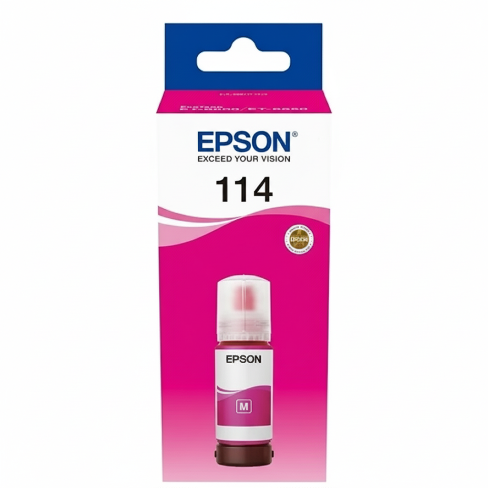Tusz Oryginalny Epson 114 (C13T07B340) (Purpurowy)