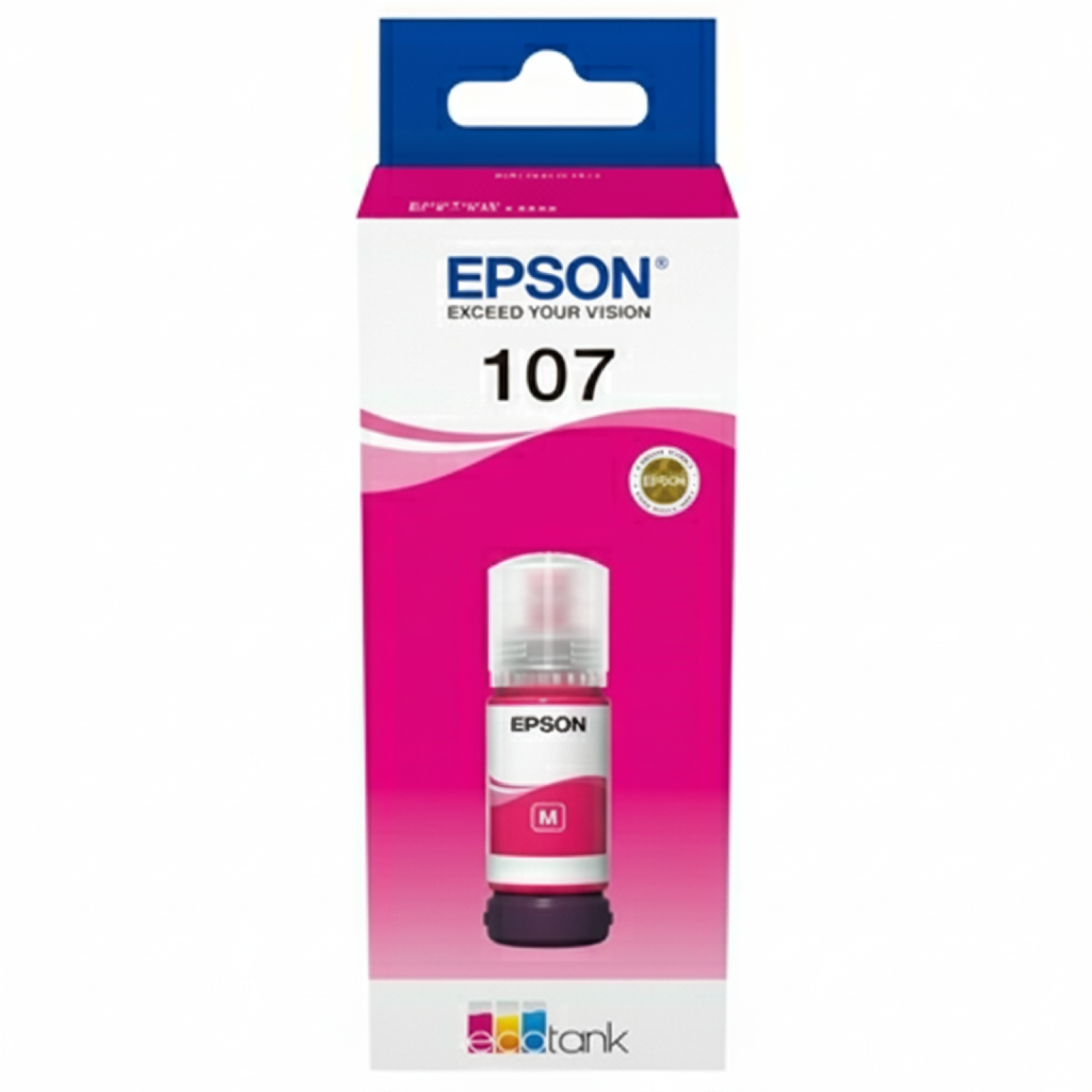 Tusz Oryginalny Epson 107 (C13T09B340) (Purpurowy)